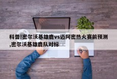 科普!密尔沃基雄鹿vs迈阿密热火赛前预测,密尔沃基雄鹿队对标