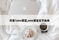 科普!ame萧瑟,ame萧瑟名字由来