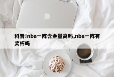 科普!nba一阵含金量高吗,nba一阵有奖杯吗